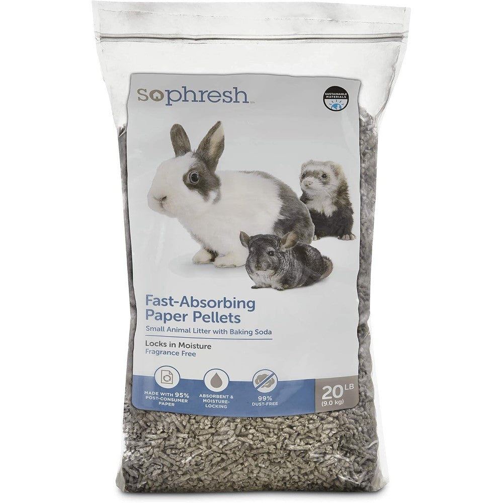 So Phresh paper pellets small animal litter front view packaging