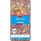 Kaytee Clean And Cozy Colors Small Animal Bedding With Extreme Odor Control Kaleidoscope 24.6 Liters