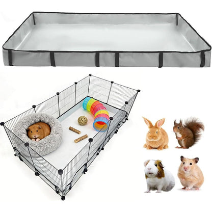Dzwlkj Guinea Pig Cage Liner Tarp Bottom Waterproof And Washable Base For Rabbits And Small Animals 24 X 48 Inches