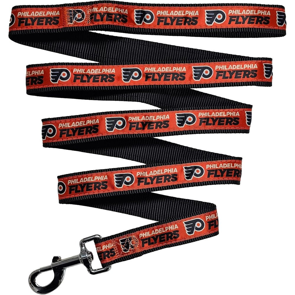 Pets First Philadelphia Flyers dog leash front view
