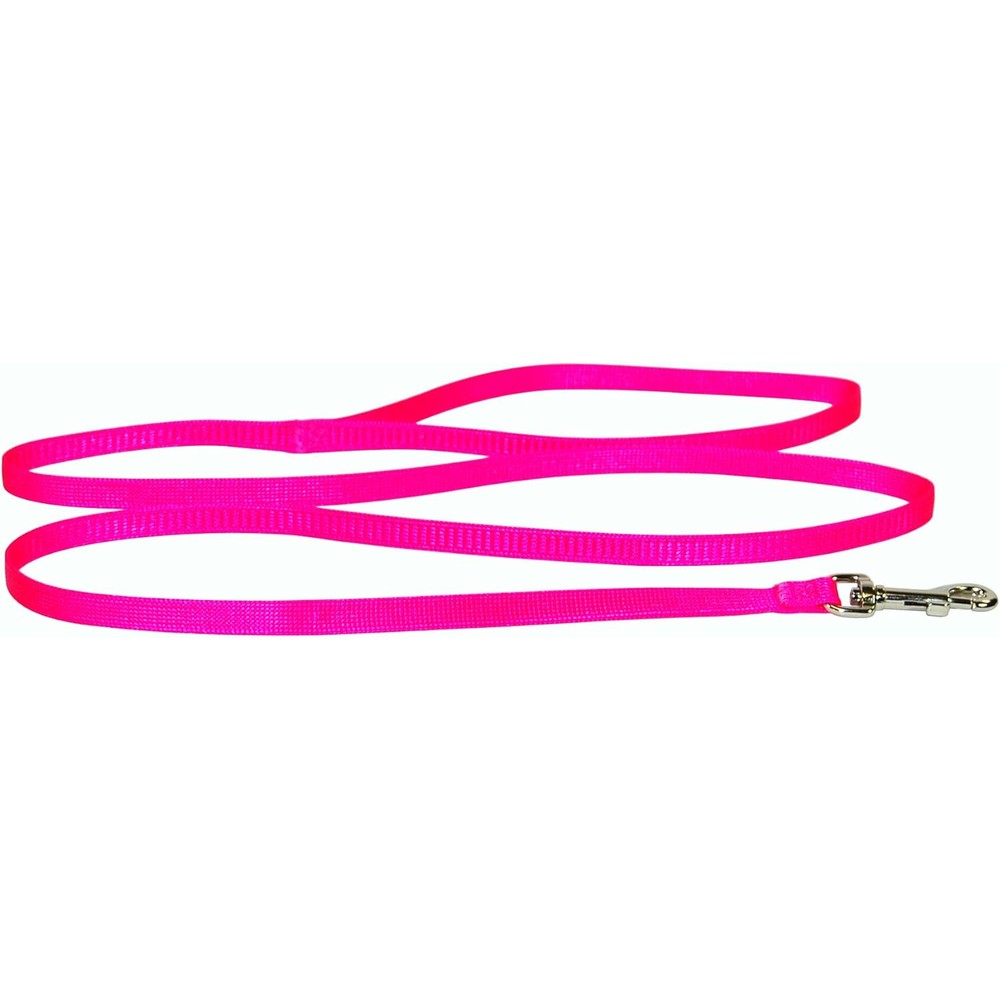 Hamilton hot pink snag proof braided cat lead front view