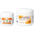 Healthy Paw Life Lime Sulfur Cream and Wipes Bundle front view pet skin care treatment