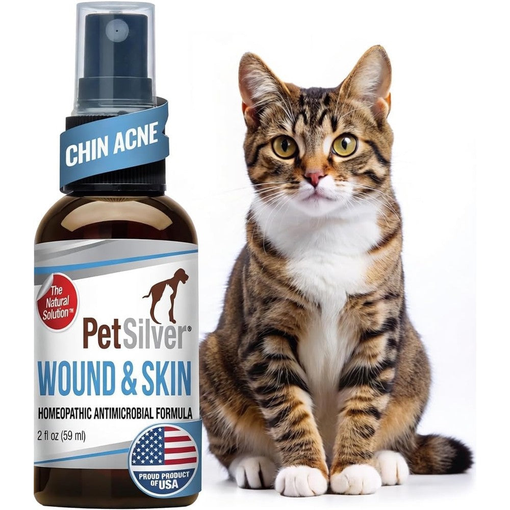 PetSilver cat wound and skin spray front view