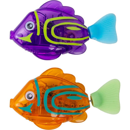 Catstages Meow-Smerizing Fish Electronic Cat Toys front view of the two pack packaging.