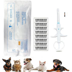 Generic Universal Pet Microchip Two Pack One Point Four By Eight Millimeters One Hundred Thirty Four Point Two Kilohertz Animal Identification