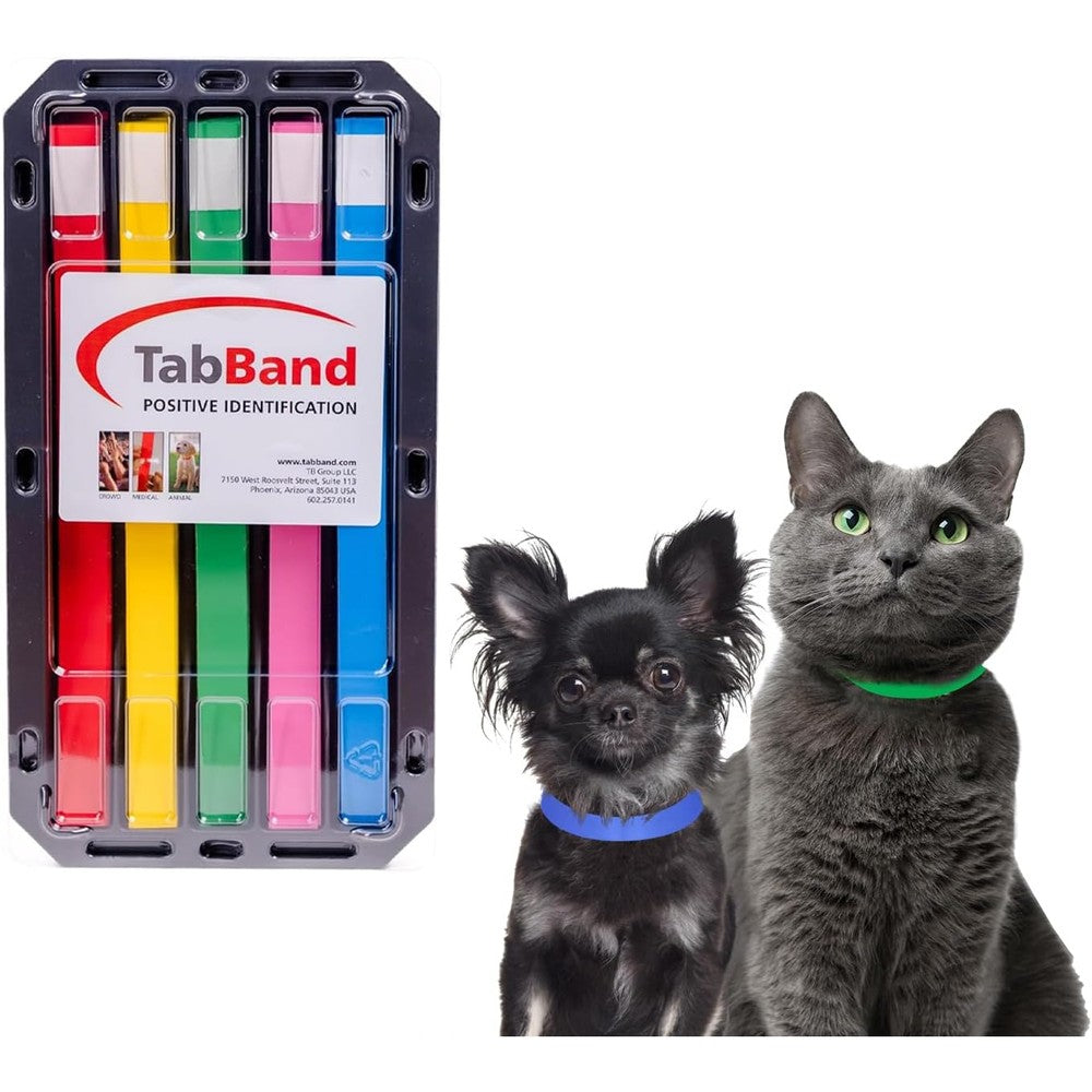 VetriMark Max Premium Pet ID Collars 10 Inch 500 Count Variety Pack Waterproof Writable Tear Resistant Animal Identification Bands