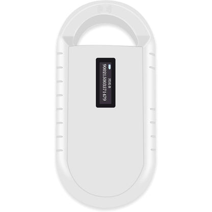 Smoostart Handheld Pet Microchip Scanner RFID Animal ID Reader With One Thousand Records Data Storage And USB Computer Upload