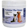 Motion Pro promotion plus omegas soft chews front view supplement jar