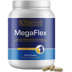 Rx Vitamins MegaFlex joint supplement bottle front view for pets