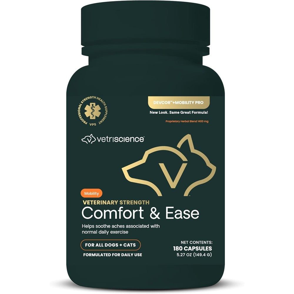 VetriScience Veterinary Strength Comfort And Ease front view bottle packaging