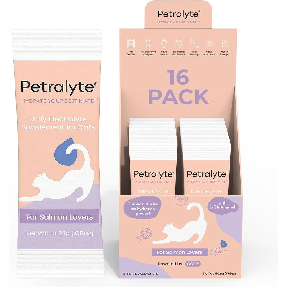 Petralyte cat electrolyte and joint supplement front view