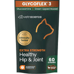 VetriScience GlycoFlex 3 feline joint support supplement front view bottle