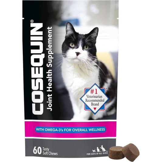 Nutramax Cosequin for Cats joint health supplement front view