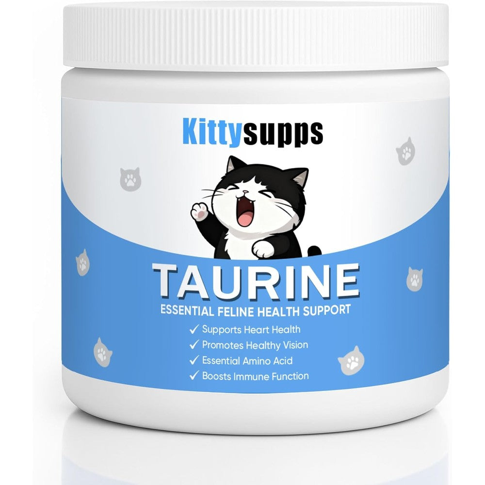 Berseg KittySupps taurine powder for cats 200 grams front view