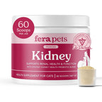 Fera Pets Cat Kidney Support Powder front view container for feline renal health
