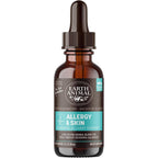 Earth Animal allergy and skin liquid supplement front view bottle