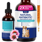 Wellix Natural Antibiotics for cats and dogs front view packaging