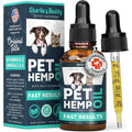 Charlie & Buddy Hemp Oil For Dogs And Cats Calming Supplement With Omega 3 6 9 And Vitamin E For Hip Joint Health And Anxiety Relief 1 Fluid Ounce