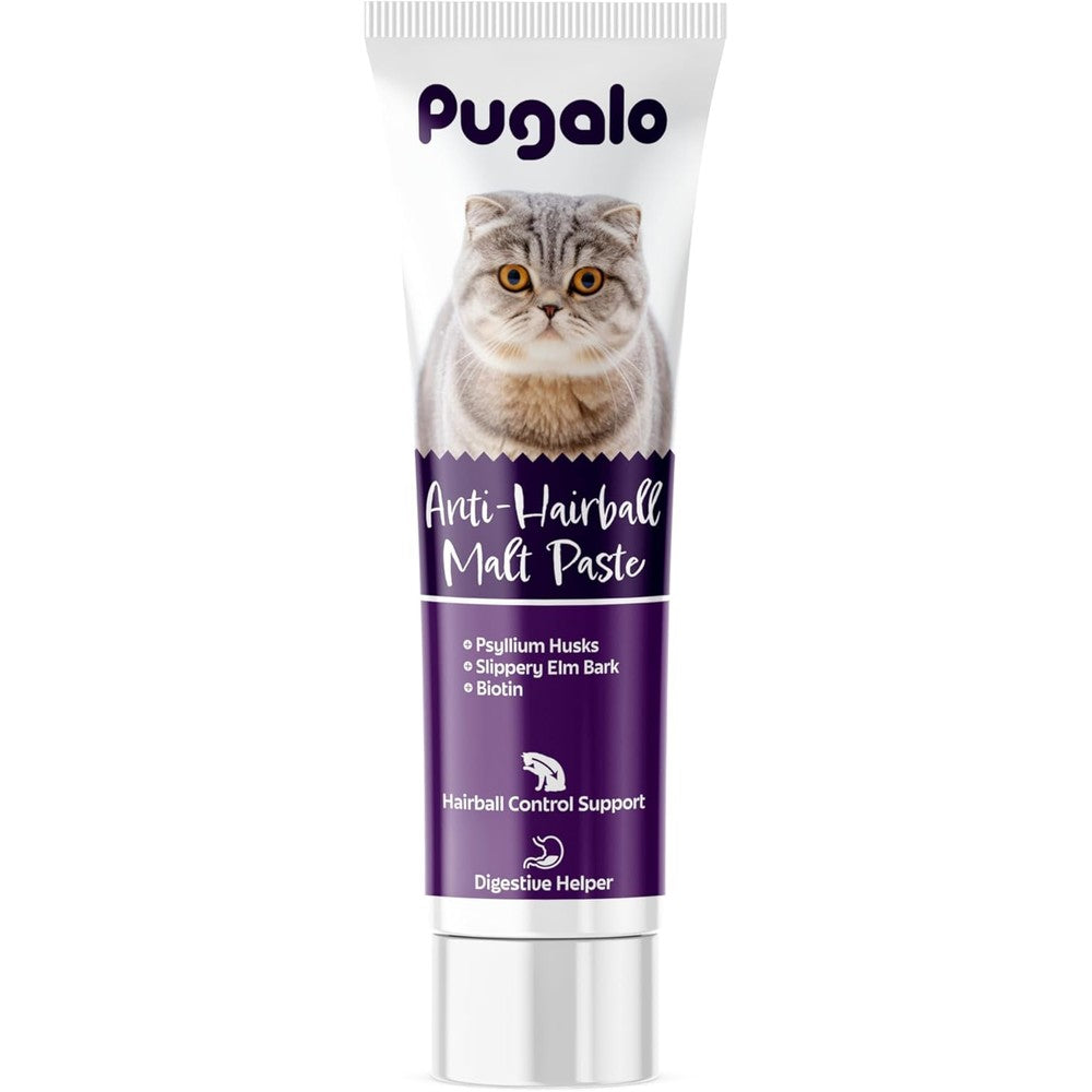 Pugalo Cat Hairball Remedy Gel front view authentic imported pet supplement India