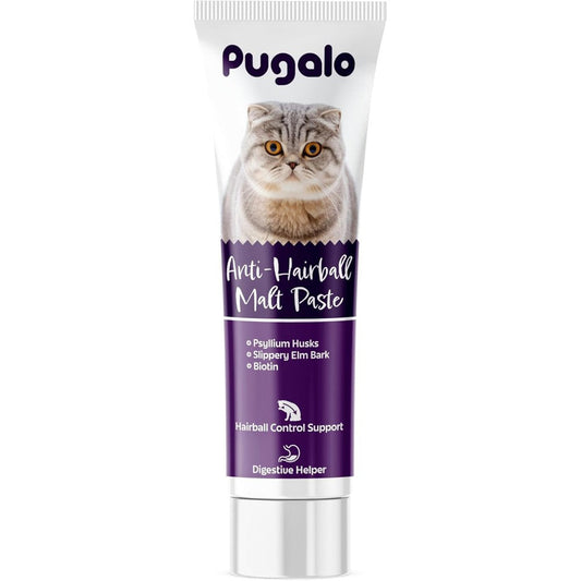 Pugalo Cat Hairball Remedy Gel front view authentic imported pet supplement India