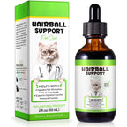 Arkture Hairball Treatment for Cats front view bottle of liquid digestive supplement.