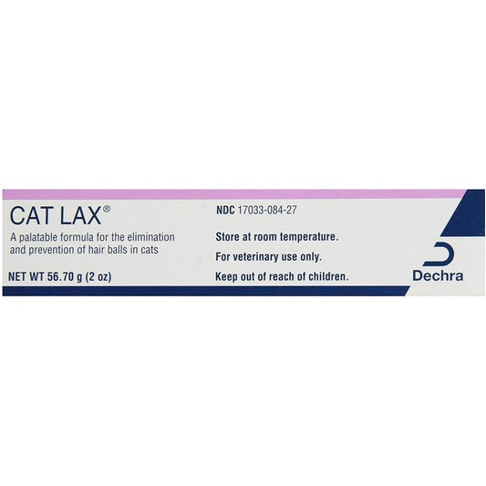 Dechra ACT Cat Lax hairball remedy gel formula front tube view