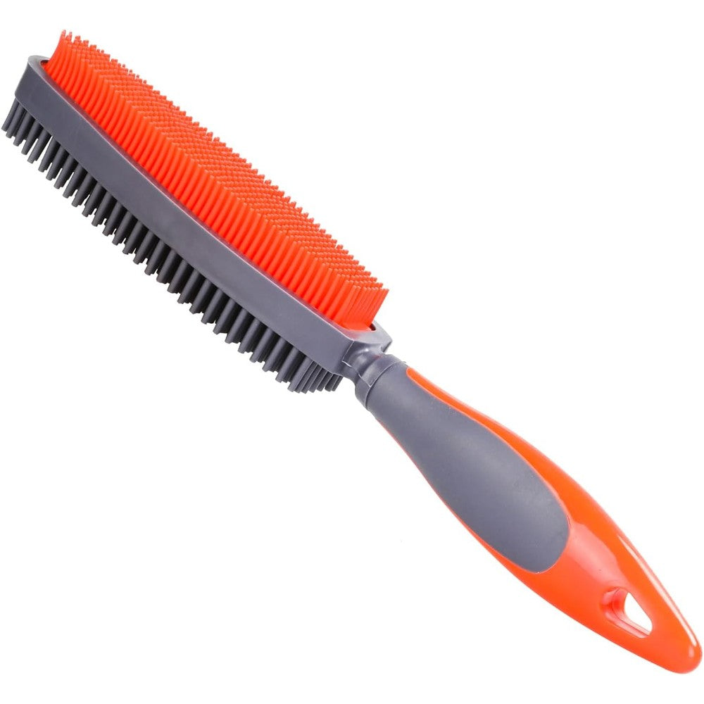 Godiyyer rubber pet hair removal brush front view