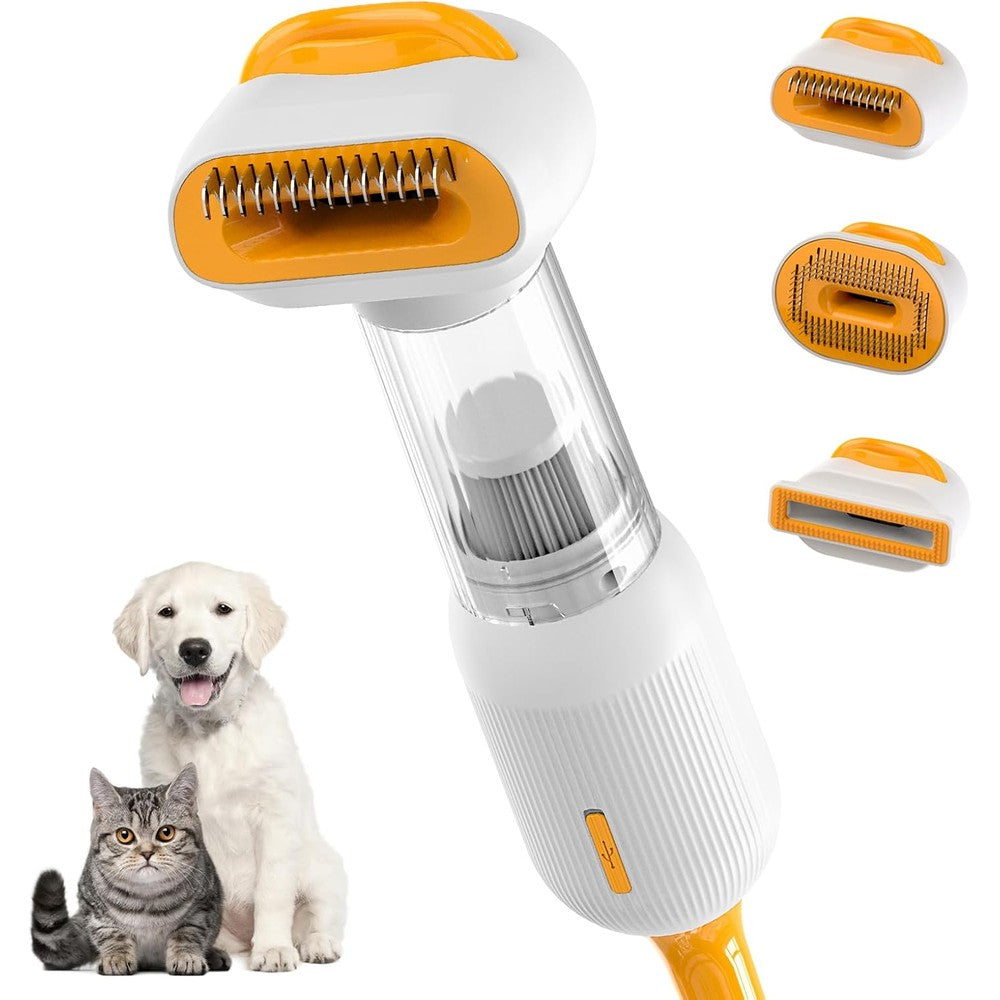 YoPoll cordless pet grooming vacuum kit front view buy online