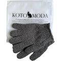 Kotomoda Sphynx Cat Bath Exfoliating Gloves front view
