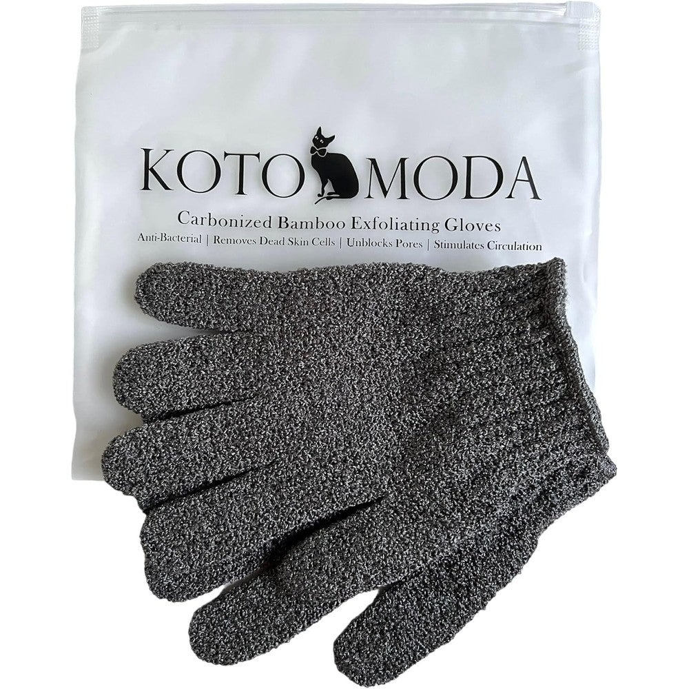 Kotomoda Sphynx Cat Bath Exfoliating Gloves front view
