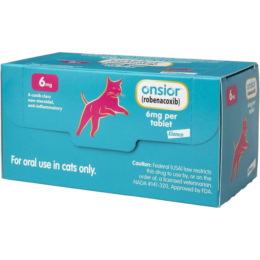 Onsior Robenacoxib Tablets for Cats front view box