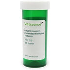 Generic Levetiracetam ER 750mg Tablets front view bottle.