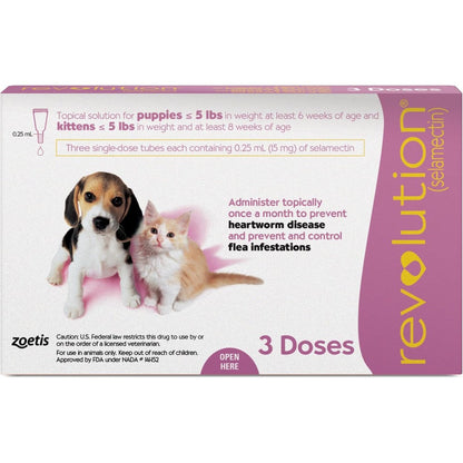 Revolution selamectin topical solution mauve box front view