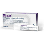 Mirataz mirtazapine transdermal ointment 5 gram tube front view