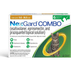 NexGard Combo yellow box front view for cats