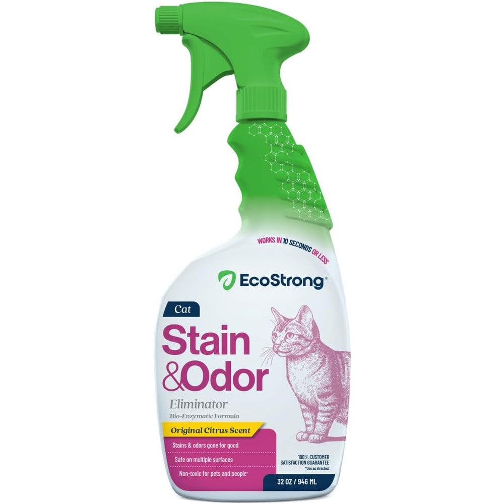 Eco Strong Cat Stain And Odor Remover front view bottle