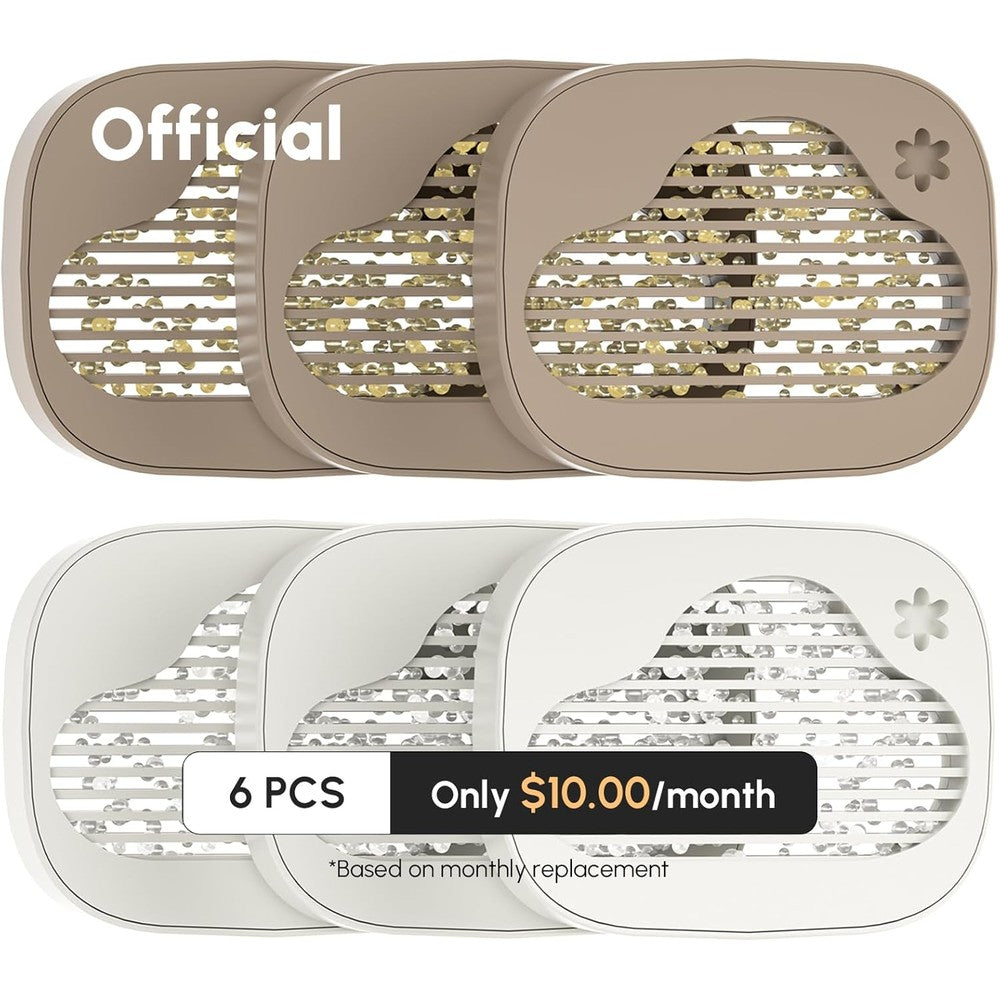 PetSnowy Robertet Fragrance Box front view showcasing authentic pet safe odor remover pads pack.