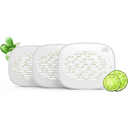 Weiguzc Robertet Fragrance Boxes for PetSnowy Snow Plus front view package of three deodorizers