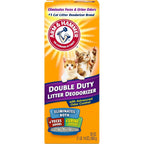 Arm and Hammer double duty litter deodorizer container front view