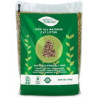 Nature's Logic natural pine pellet cat litter front view bag