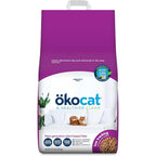 Okocat Less Mess Low Tracking Wood Clumping Cat Litter Mini Pellets Unscented 21.5 Pounds