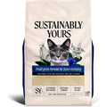 Sustainably Yours Natural Cat Litter Small Grain Formula Plant Based Corn And Cassava Clumping And Odor Control 10 Pounds