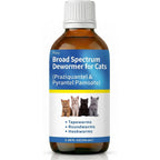 Poxo Broad Spectrum Dewormer Liquid for Cats front view bottle packaging