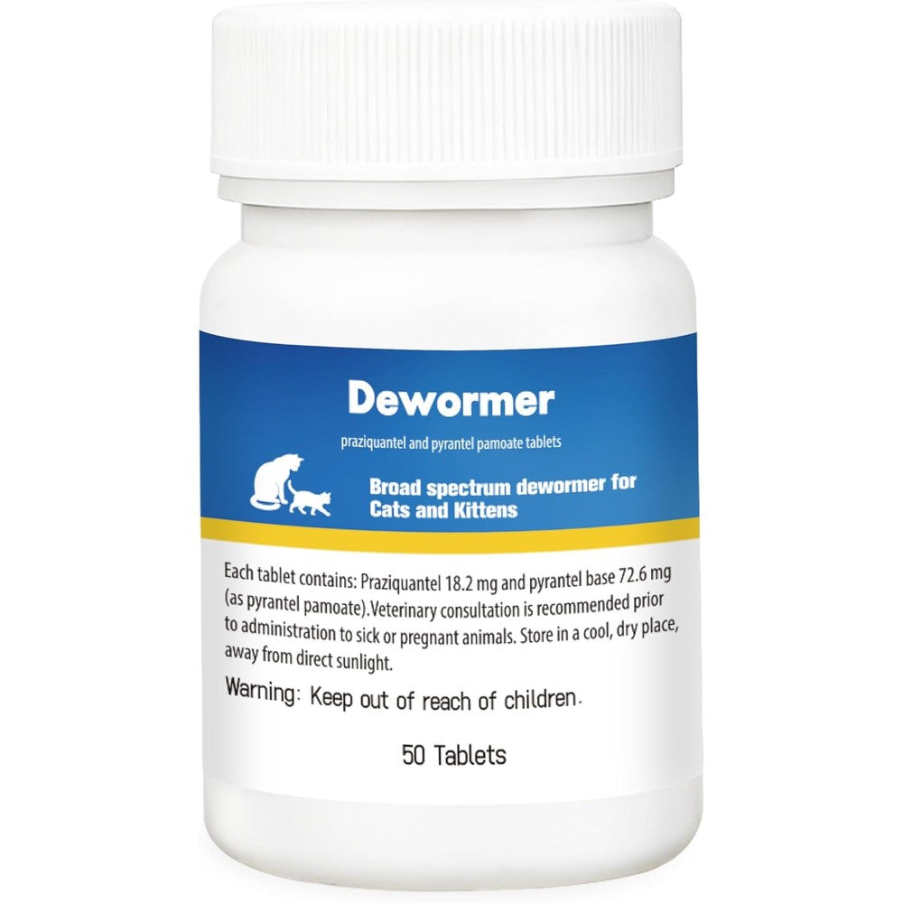 BiKontrun broad spectrum dewormer for cats and kittens front view bottle