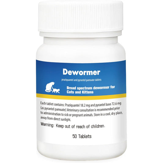 BiKontrun broad spectrum dewormer for cats and kittens front view bottle
