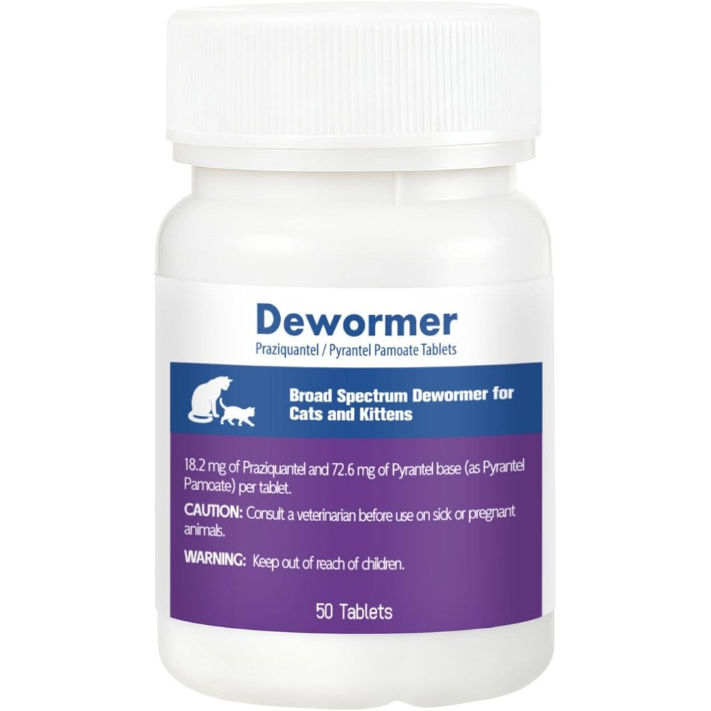 Luxevib broad spectrum dewormer for cats and kittens front view package