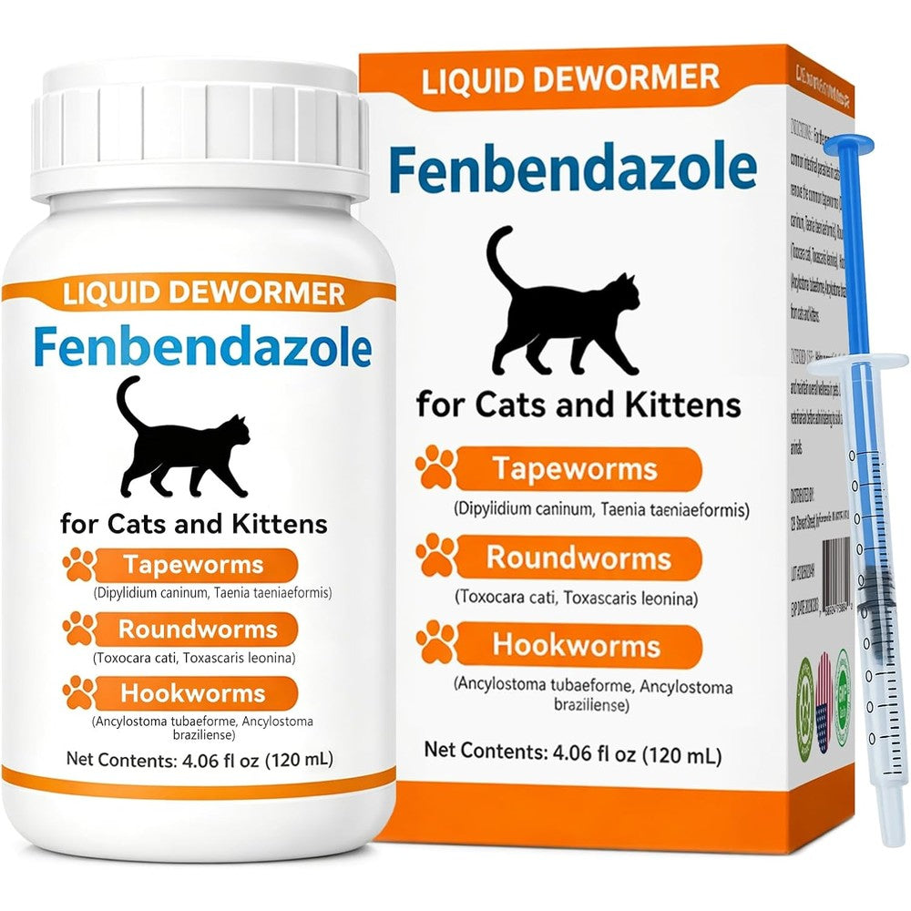 Nuzzleup cat dewormer liquid front view of the packaging for feline parasite control