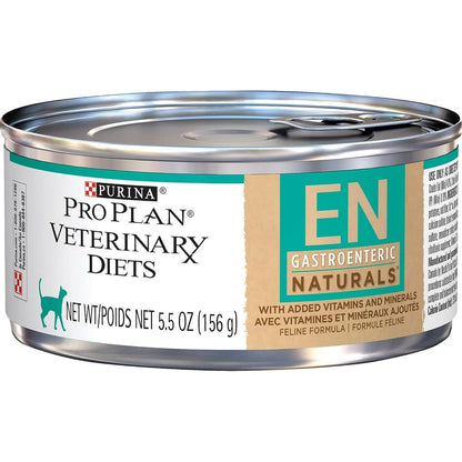 Purina Pro Plan Veterinary Diets EN Gastroenteric Naturals Feline Formula Wet Cat Food Twenty Four Pack Of Five Point Five Ounce Cans