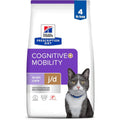 Hill's Prescription Diet Brain Care Plus j/d Joint Care Salmon Flavor Dry Cat Food For Cognitive And Mobility Support 4 Pound Bag