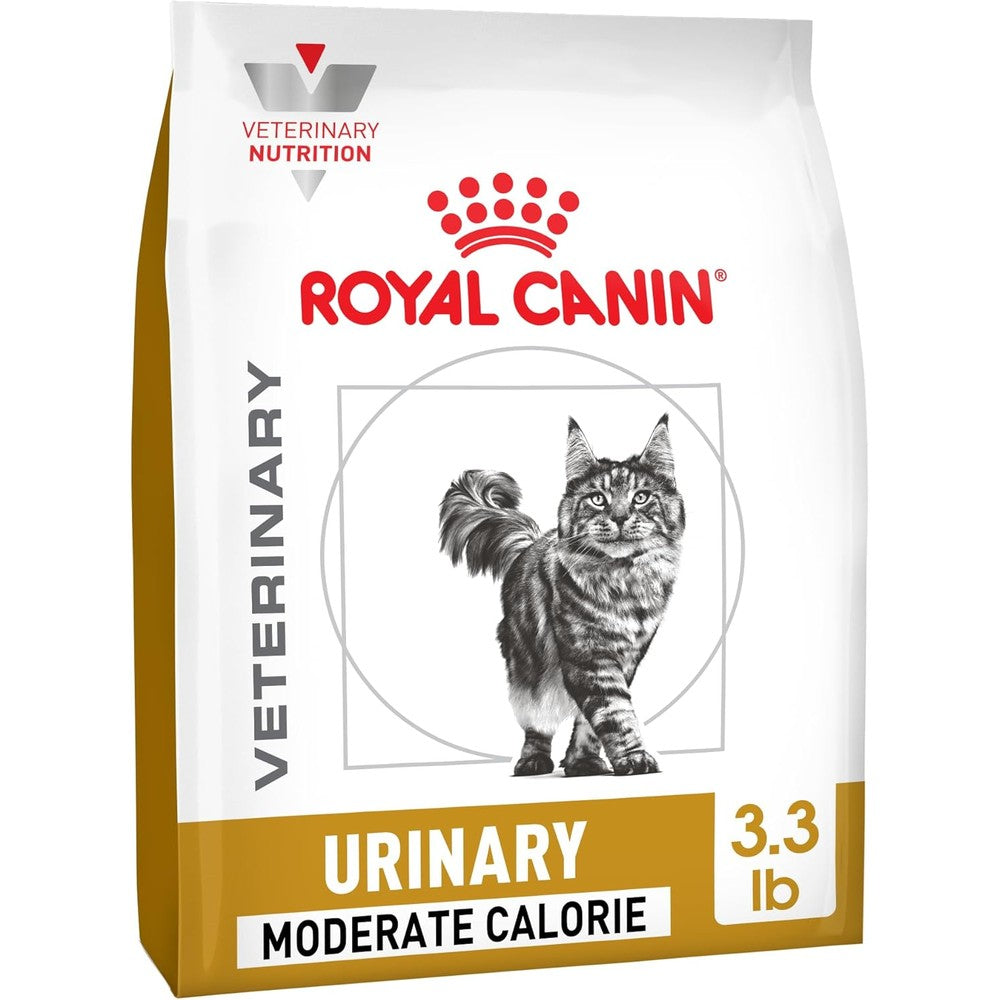Royal Canin Veterinary Diet Feline Urinary SO Moderate Calorie front view packaging